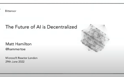 Bittensor at Microsoft Reactor: The Future of AI is Decentralized